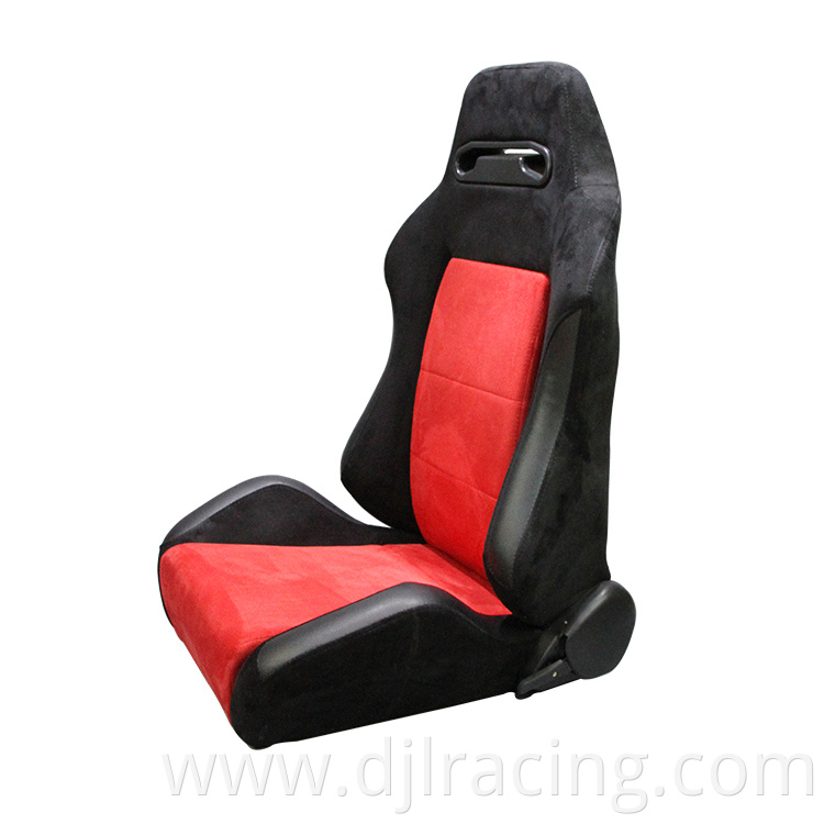 High quality adjustable sports car racing pvc seat for sale